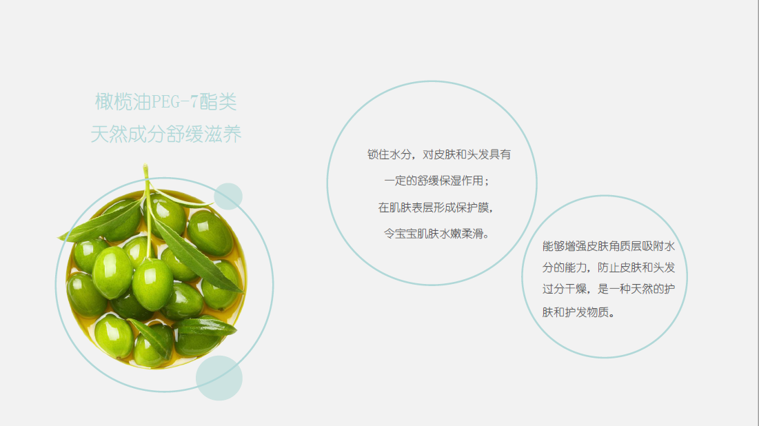 初鲜（Ciptafresh）婴儿洗发沐浴泡泡橄榄油PEG-7脂类